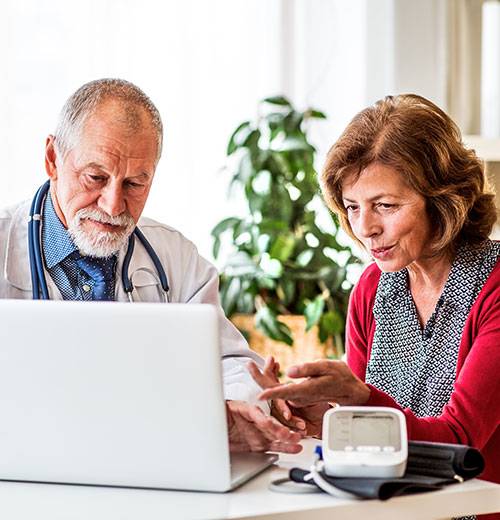 A Doctor And Patient